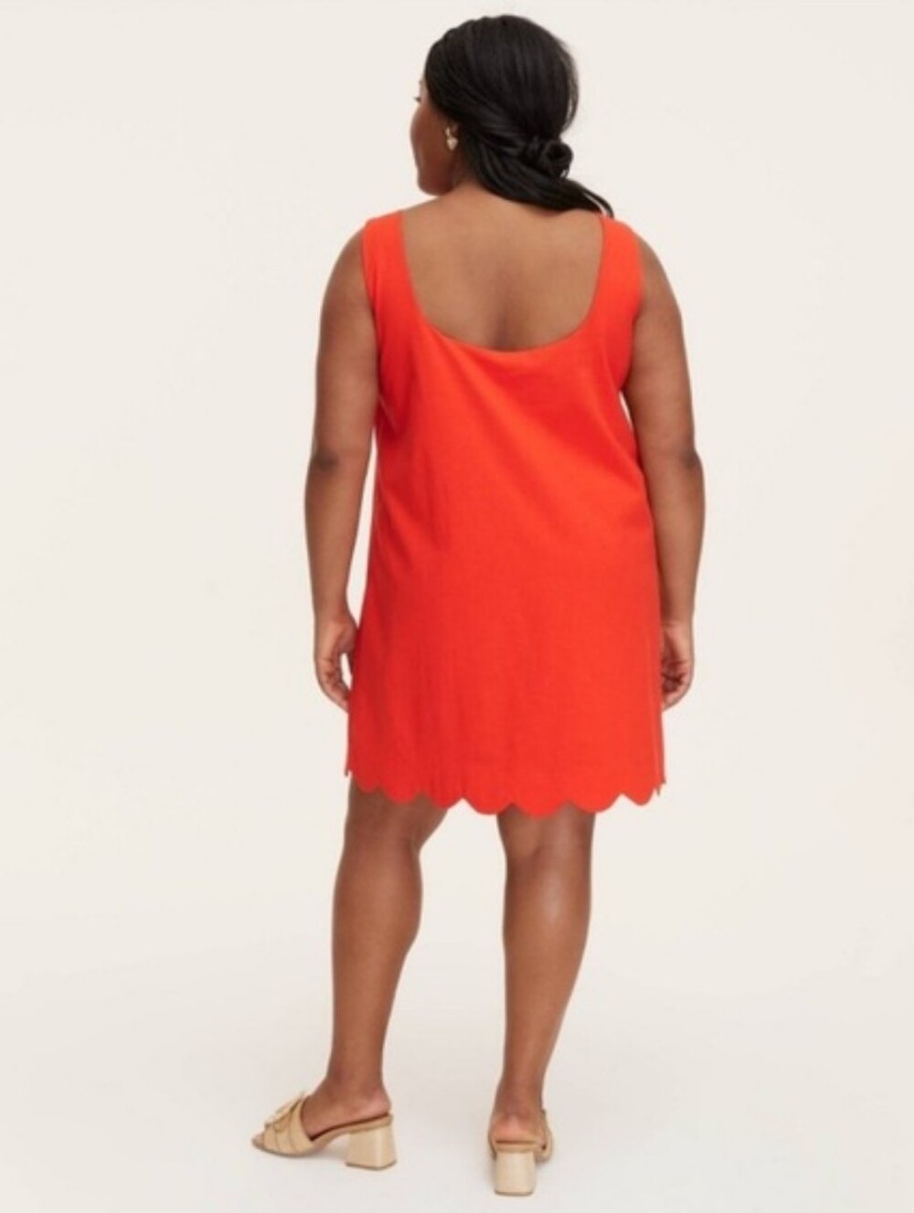 Kate Spade X Target Scalloped Mini Shift Dress Size Large - Picture 2 of 8